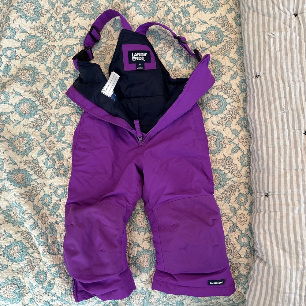 Landsend toddler snow pants.